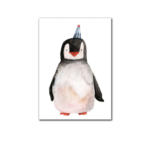 Postkarte "Pinguin" halfbird