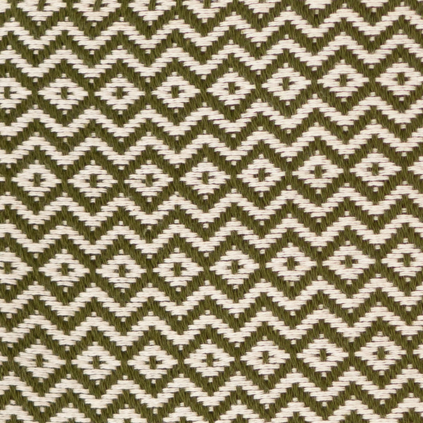 Webtuch - Schal - Decke "Coffee Beans" aus Baumwolle | olivgrün