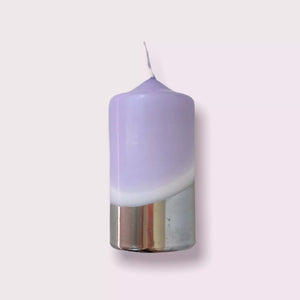 Kerze Dip Dye POP * Lilac