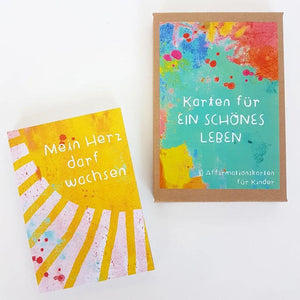 Affirmationskarten für Kinder *Karten für ein schönes Leben* | Frau Ottilie