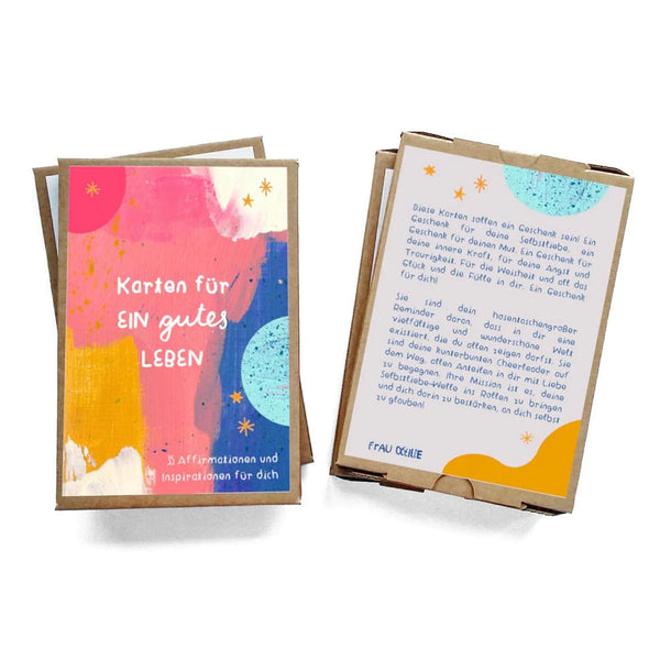 Affirmationskarten für Erwachsene *Karten für ein gutes Leben* | Frau Ottilie