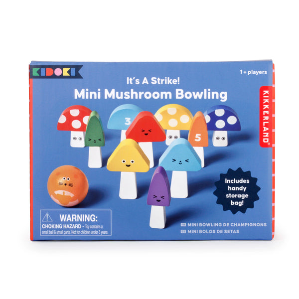 IT'S A STRIKE! Mini Mushroom Bowling KIDOKI