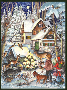 Adventkalender *Tiere im Wald* A6