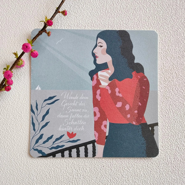 Postkarte SONNE & SCHATTEN by Lisa Sanders