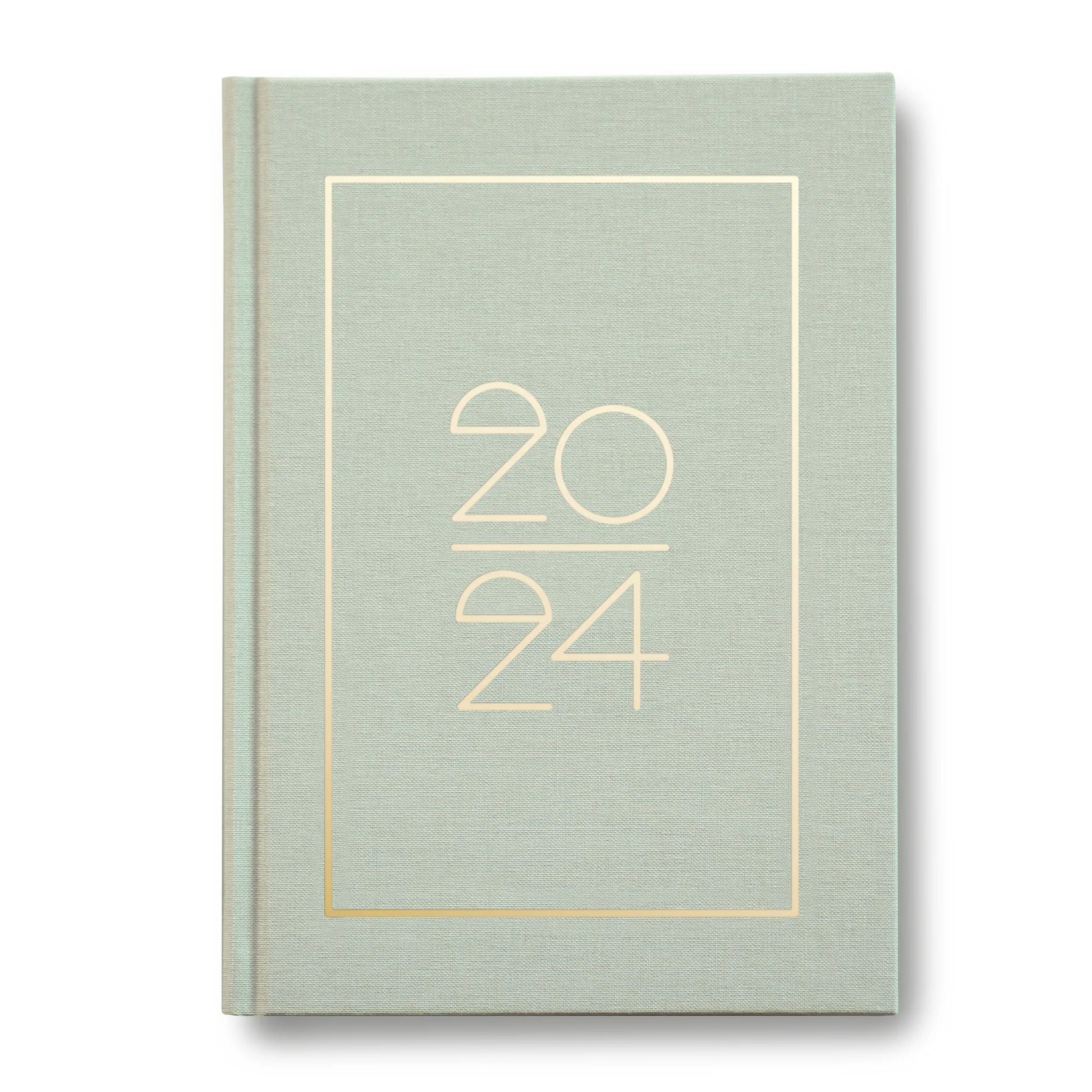 Hardcover Kalender/ Planner 2024 Mint | Navucko (DIN A5)