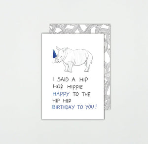 Grußkarte *HIP HOP* Geburtstag | Somaj GK