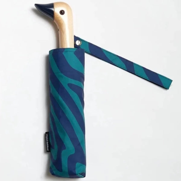 Original Duckhead Regenschirm | Swirl in Blue