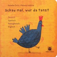 Schau mal, wer da tanzt | Pappbilderbuch Spanisch-Deutsch-Portugiesisch-Englisch