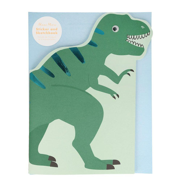 Dinosaurier Sticker & Sketchbook