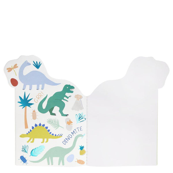 Dinosaurier Sticker & Sketchbook
