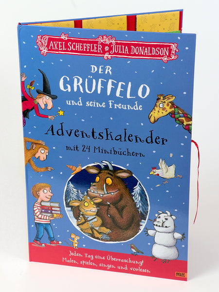 Der Grüffelo und seine Freunde | Adventskalender mit 24 Minibüchern