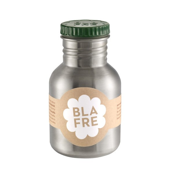 Edelstahl Trinkflasche 300 ml dark green | Blafre