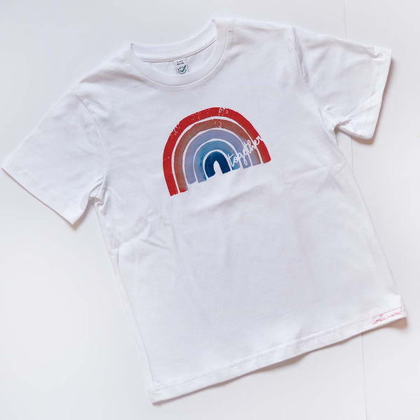 Baby & Kinder T-Shirt *together* Regenbogen