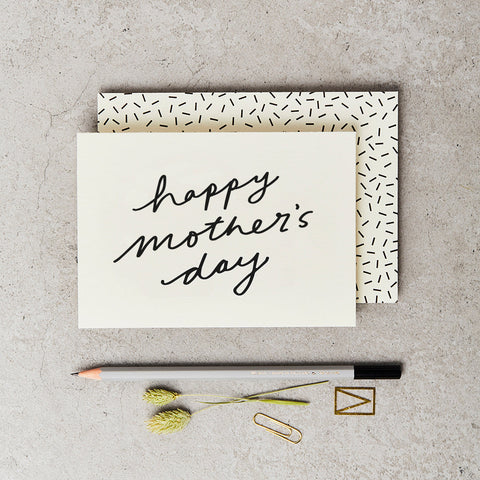 Grußkarte *happy mother's day*