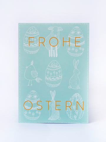 Postkarte *Frohe Ostern*