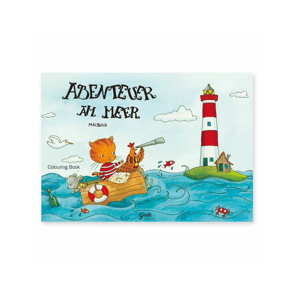 Mini-Malbuch *Abenteuer am Meer*