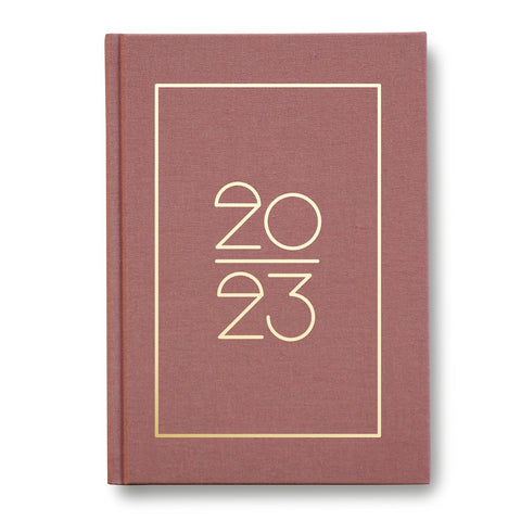 Hardcover Kalender/ Planner 2023 dusty pink | Navucko (DIN A5)