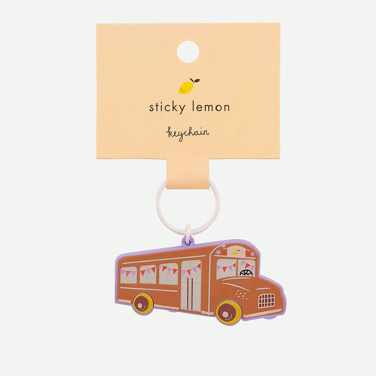 Schlüsselanhänger Schoolbus | Sticky Lemon